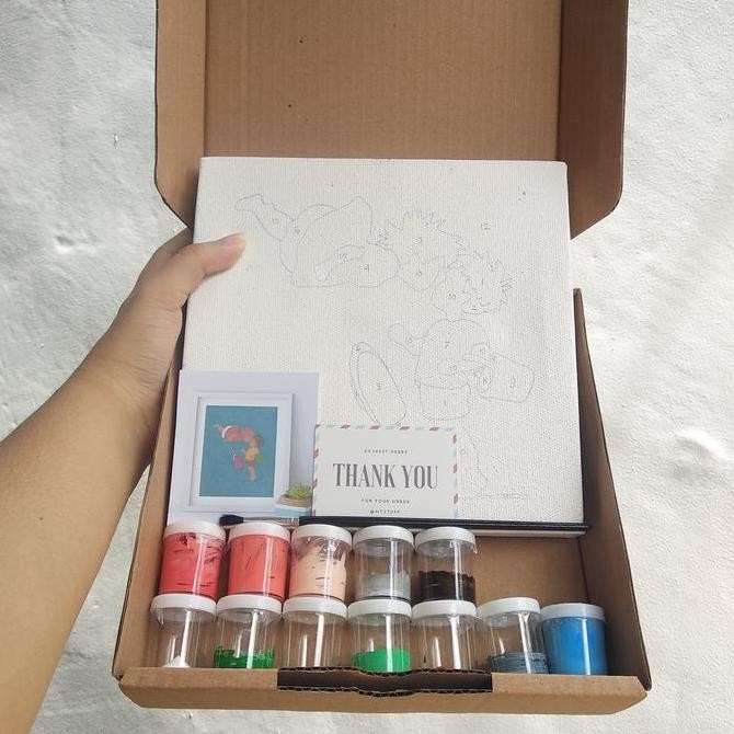

Diy Painting Kit , Paint By Number ( 15 X 15 ) Kualitas Terbaik Harga Termurah