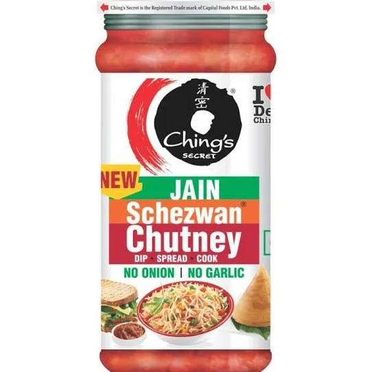 

+%+%+%] CHING'S JAIN SCHEZWAN CHUTNEY 300 GM