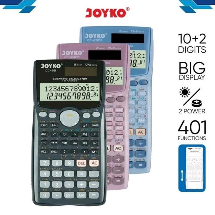 

Calculator Joyko Scientific Cc-25/Kalkulator Ilmiah Co