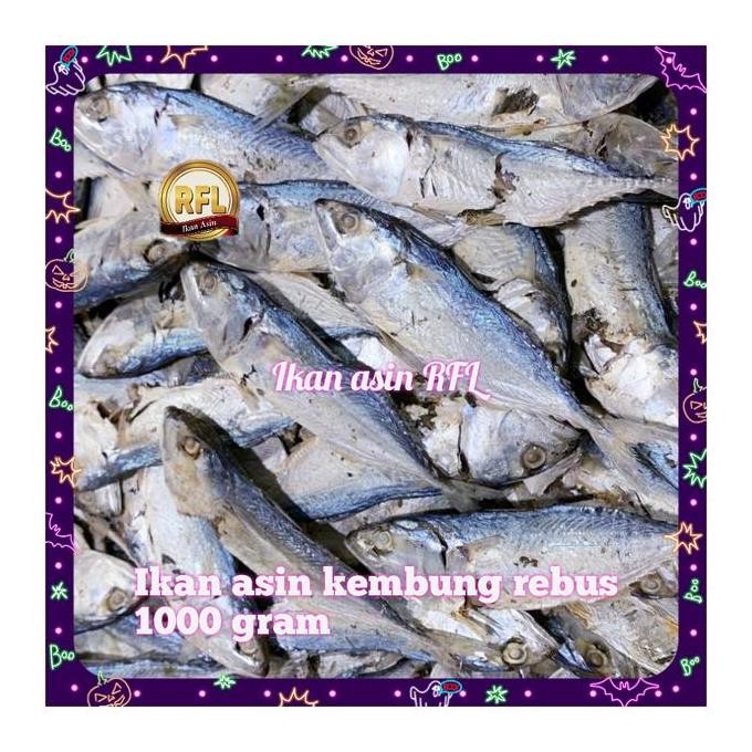 

Ikan Asin Kembung Rebus 1000 Gram