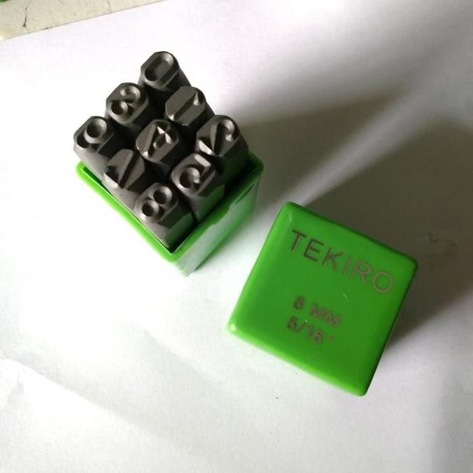 

punch set number 8mm Tekiro