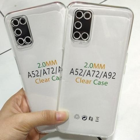 Premium Case Hp Oppo A52 / A92 Casing Clear Hd Softshell Bening Jelly Softcase