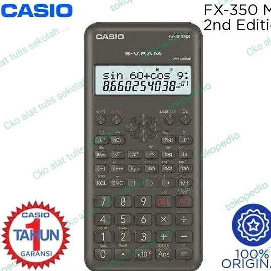 

Calculator Casio Fx 350Ms Scientific Co