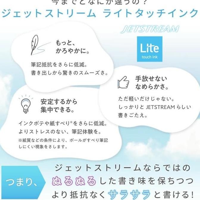 

TERBARU! Uni Jetstream Lite Touch Ink Comfort Colors Light Ballpoint Pen 0.5mm Pulpen Limited Edition