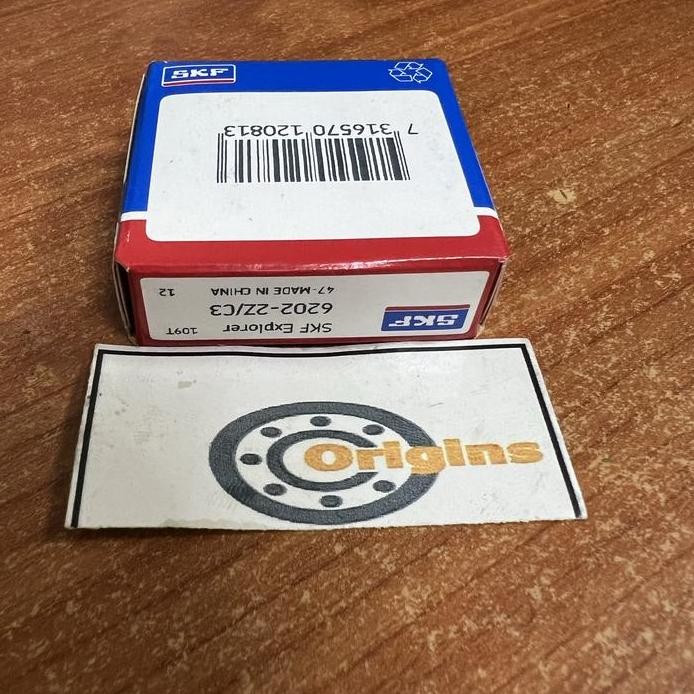 BEARING 6202 ZZ C3 SKF ORIGINAL 6202ZZ 6202-2Z/C3
