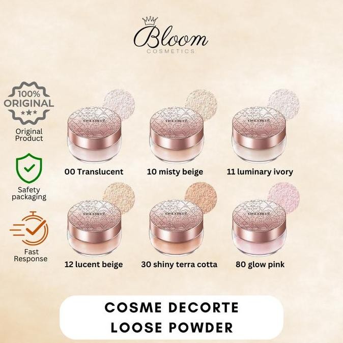 TERMURAH - Cosme Decorte Loose Powder Original Japan