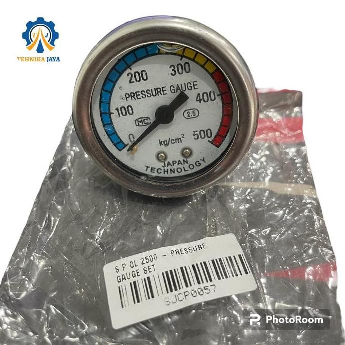 Pressure Gauge H&L Ql 2500 Sparepart Jet Cleaner Ql2500