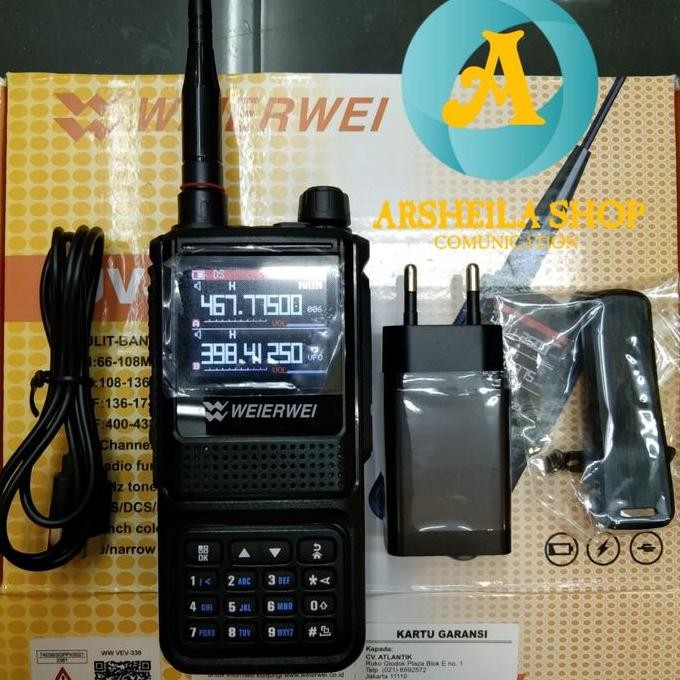 Ht weirwei v16 dual band murah