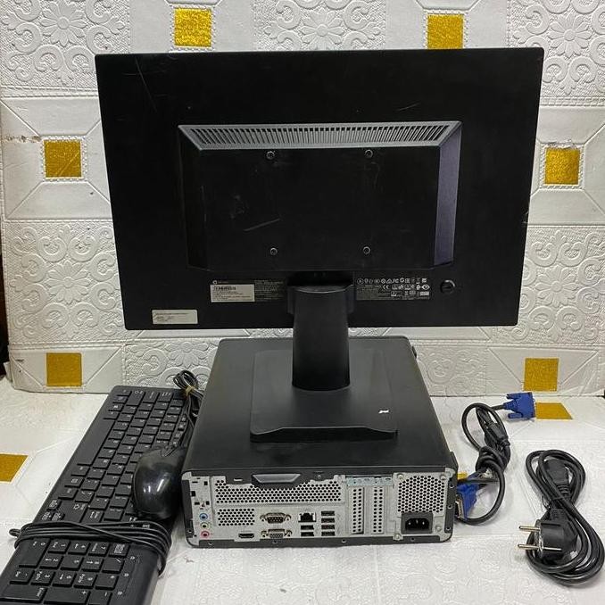 Pc Hp Paketan 280 G3 Core I5 9400 Ram 16 Gb Ssd 512Gb  Layar 20 Inich Hp Mulus Like New Tinggal Paka