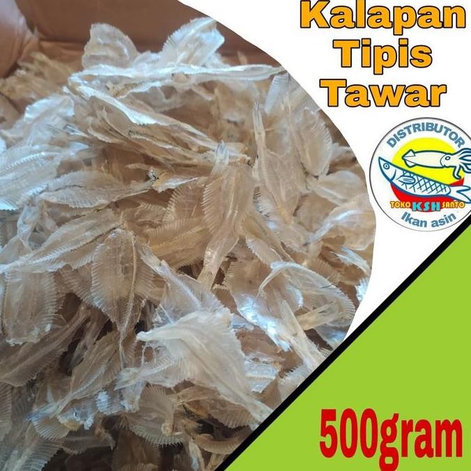 

Ikan Asin Kalapan Tawar-500Gram