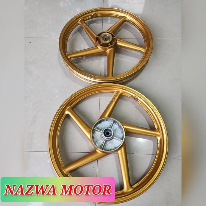VELG RACING SUZUKI SMASH SHOGUN SATRIA LUMBA ORIGINAL REPAINT