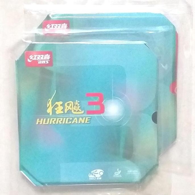NEW Hurricane 3 Neo Commercial, karet tenis meja best seller dari DHS