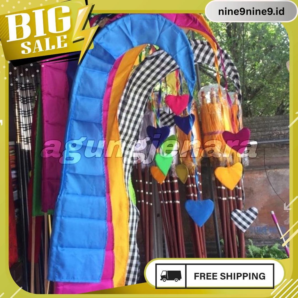 Umbul Umbul Khas Bali 5Meter 6.6