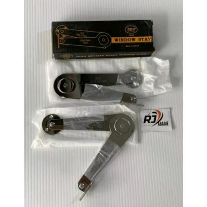 Engsel Salon SES 9" in SN/5" in SN/Stainless Chrome/Engsel Jendela SES