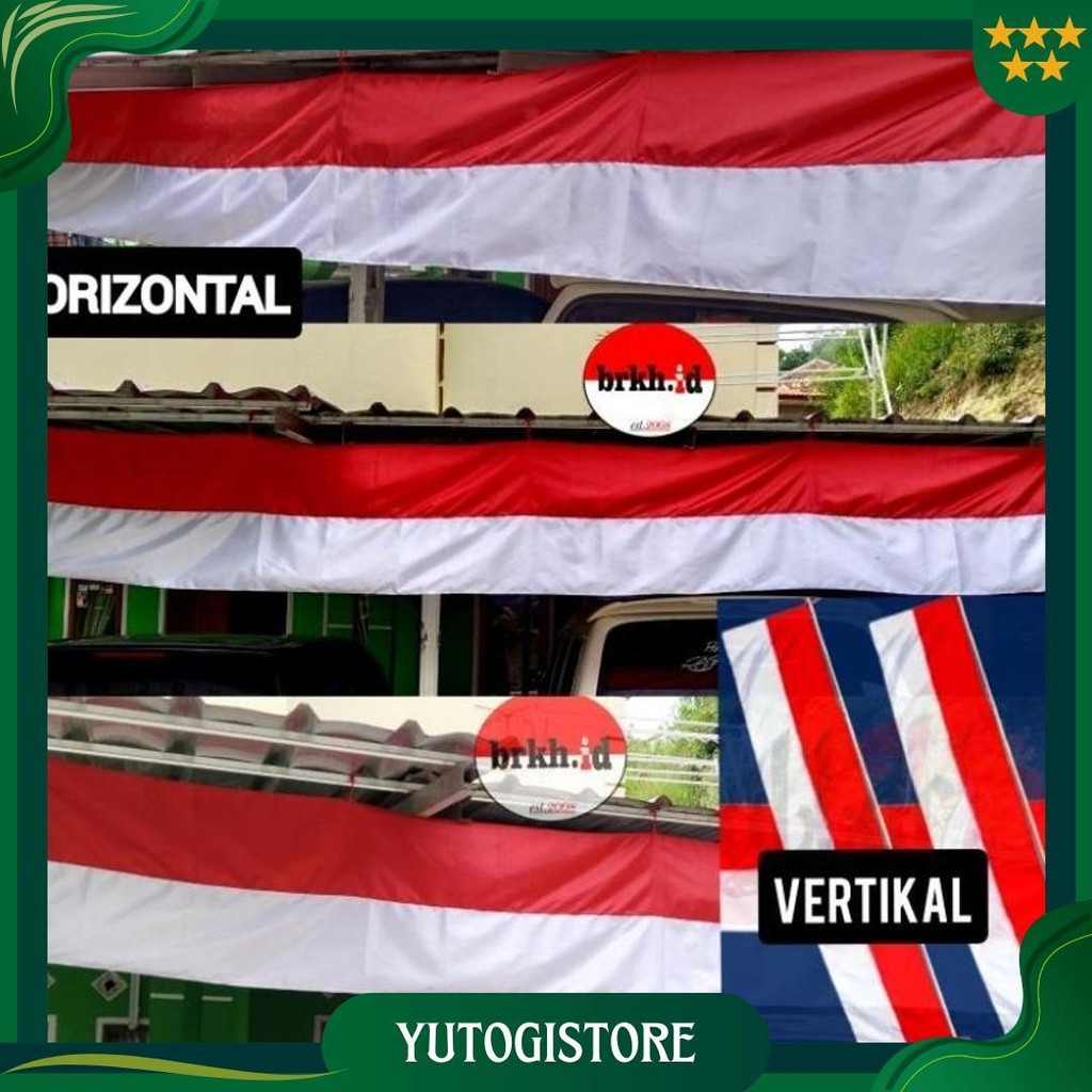 Bendera Merah Putih Lespang 10 Meter-Umbul Umbul Serbaguna Merah Putih Cod
