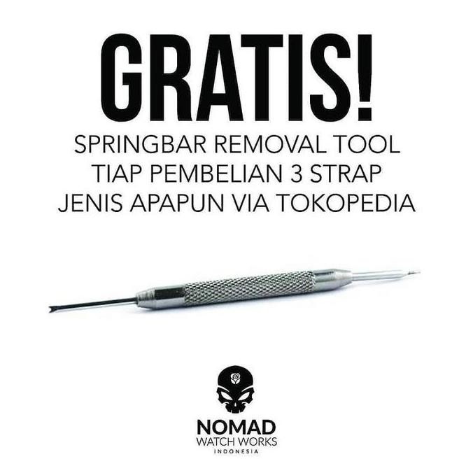 baru 22 MM ZULU STRAP SILVER DIGITAL CAMO TALI JAM TANGAN