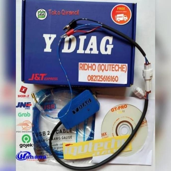 IQUTECHE alat Scanner Motor injeksi motor YAMAHA