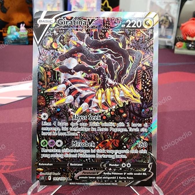 Giratina V SR AA Pokemon TCG