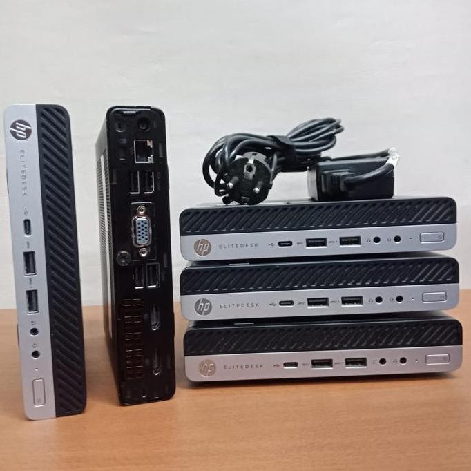 Nano Pc Hp/Mini Pc Hp Elitdesk 800 G4 65W Core I5 Gen 8 Siap Pakei New Stok