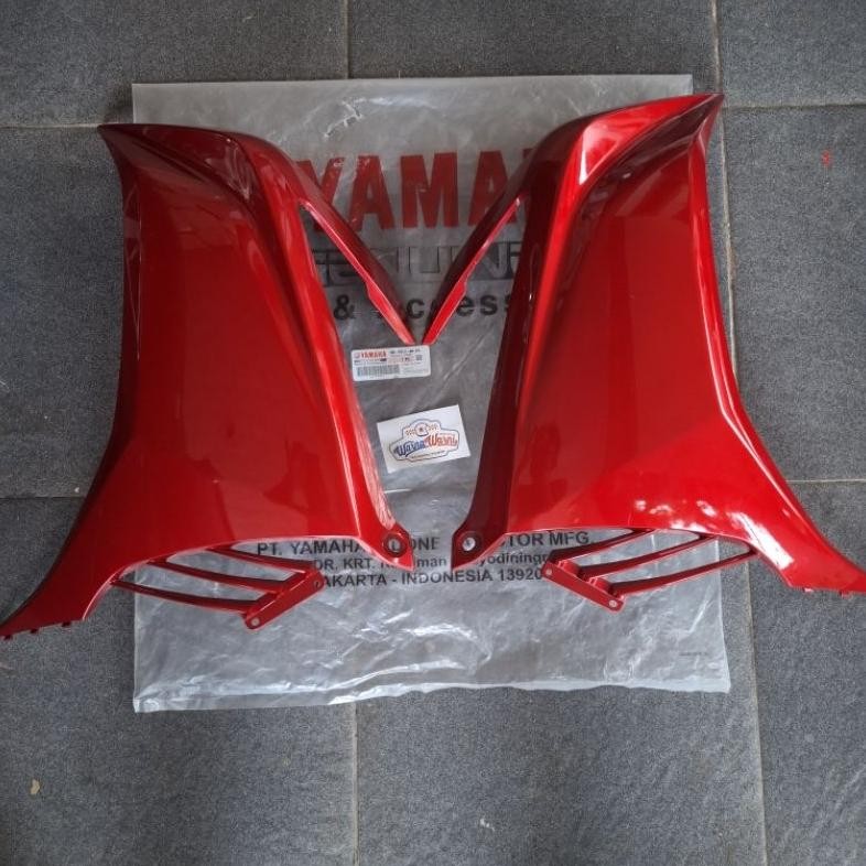 Legshield Sayap Luar Jupiter MX New 135 Merah Cabe Metalik RM7 | 50C-F8312-00-P4