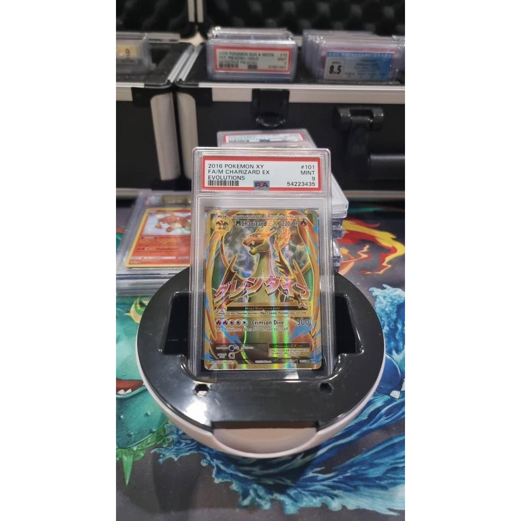 2016 Pokemon XY M Charizard EX Evolutions Full Art #101 PSA 9 MINT