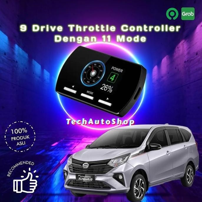 9 Drive Throttle Controller New Mode Daihatsu Sigra Remap 9Drive