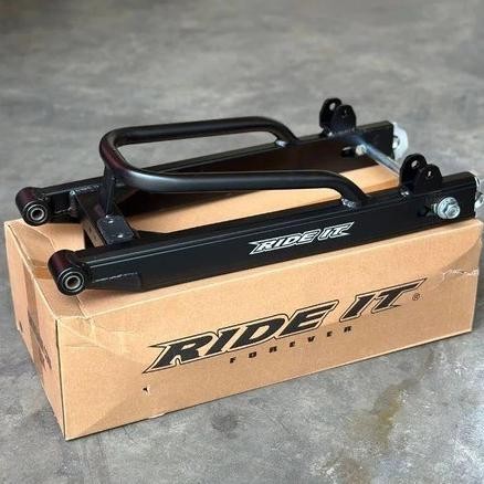 Swing Arm Rx King Ride It Aluminium Cnc Lengan Ayun Supit Rx King Silver Hitam Ride It