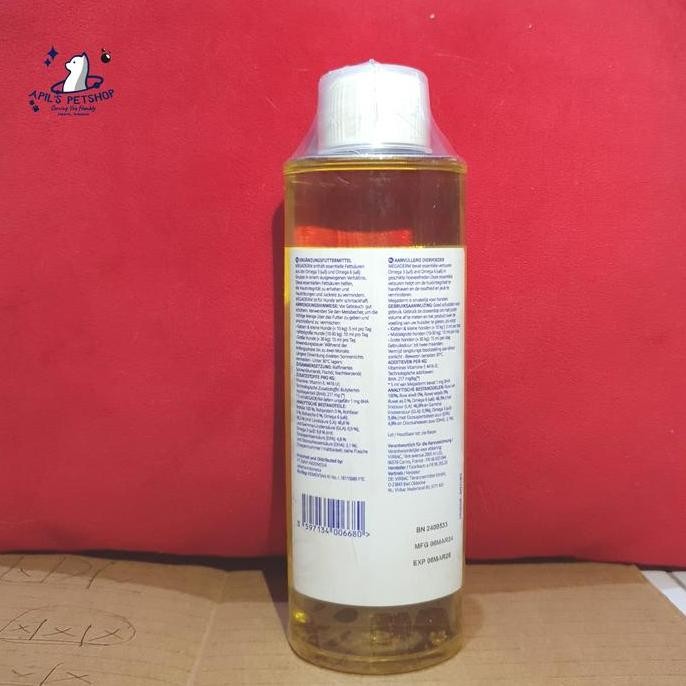 VIRBAC MEGADERM BOTOL 250 ML - VITAMIN UNTUK BULU KUCING DAN ANJING