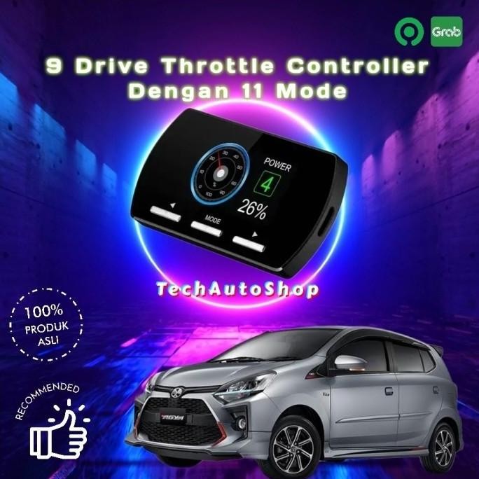 9 Drive Throttle Controller New Mode Toyota Agya 1.2 Remap 9Drive