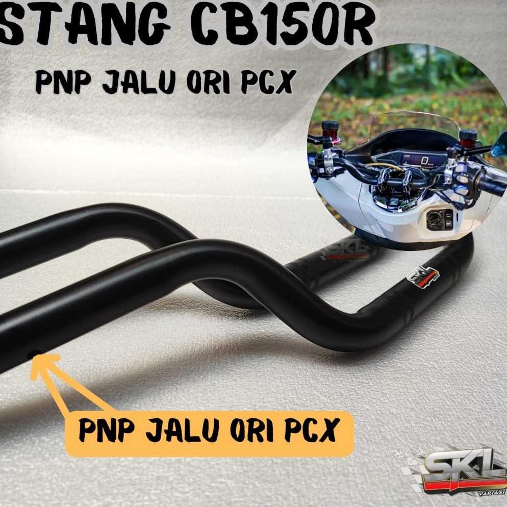 Stang Stir Setang Setir Honda CB150R CBR CB 150 R Led Pendek PCX Hitam AHM 99% Mirip ORI AHM CB GL M