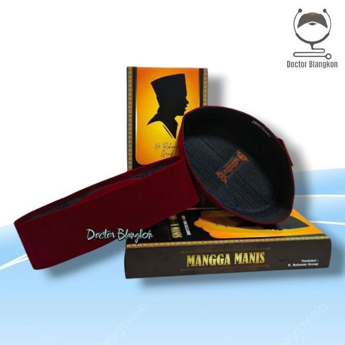 baru  Peci Merah Betawi Tinggi 7 8 9 10 Cm | Peci Betawi Merah Maroon Pendekar Pitung | Kopiah Pria 