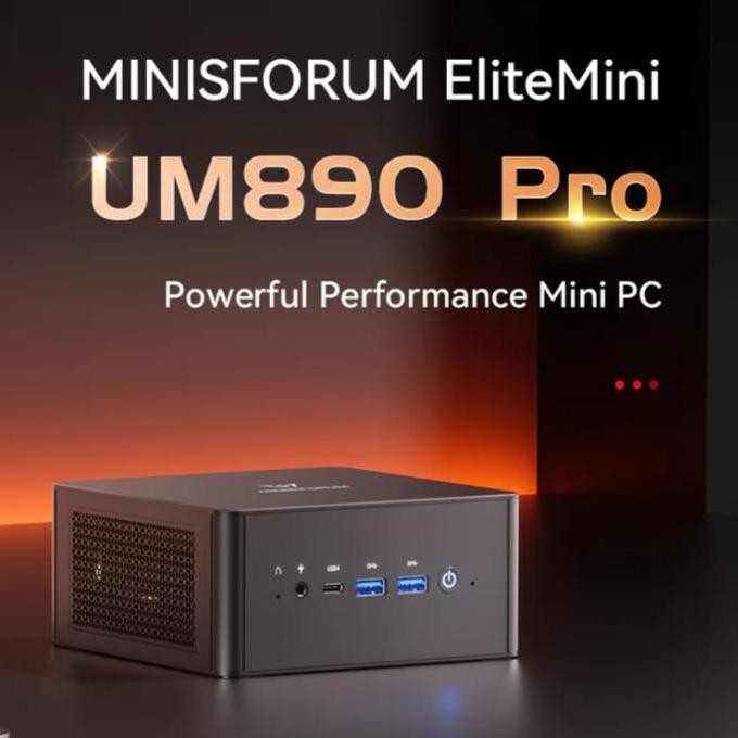 Minisforum Um890 Pro Amd Ryzen 9 8945Hs Mini Pc New Stok