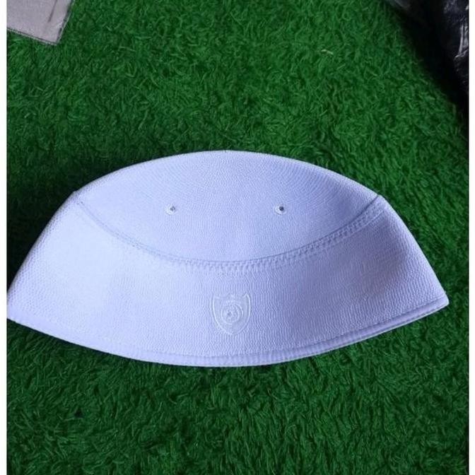 baru  Peci Malaysia Songkok Peci Abdul Karim Putih Ori Lokal Bordir Muslim Nyaman Tebal Kopiah Motif