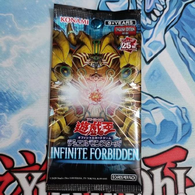 Yugioh AE Booster Pack Infinite Forbidden Original