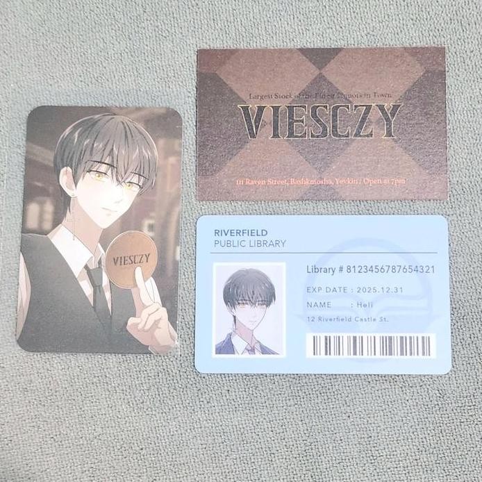 restock  Heli / Heeseung Photocard + ID + Name Card set Official from Enhypen Special Album Dark Moo