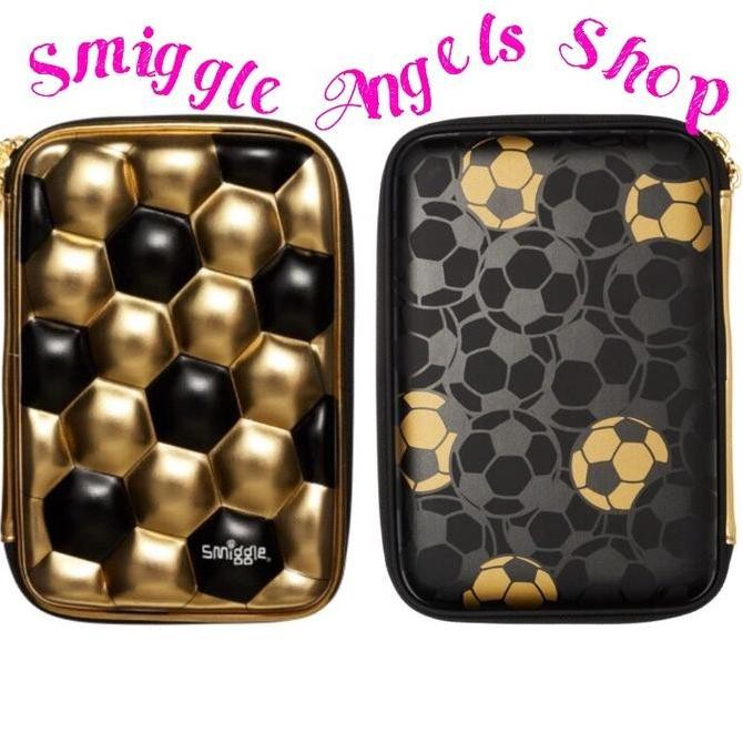 

Smiggle Ball Gold Hardtop Pencil Cases Kualitas Original