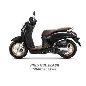 Emblem scoopy fi injeksi 2021 gold emas original