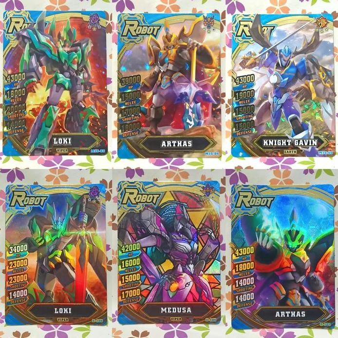 hero of robots gold & event galaxy epoch 3 satuan knight gavin - loki - arthas - medusa - eternal od