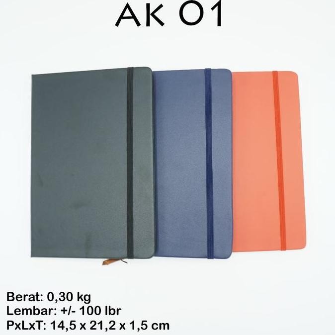 

READY Agenda Note Book Memo Planner Kulit Sintetis ( AK 01 ) NEW