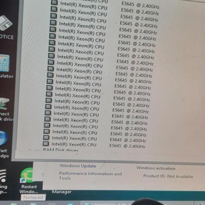 Server Rakitan Intel S5500Bc 2U New Stok