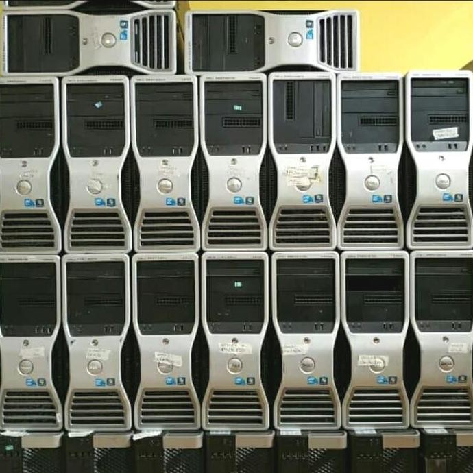 Pc Server Dell T3500 Intel Xeon Quad Core Ram 12 Gb Hdd 500 Gb New Stok