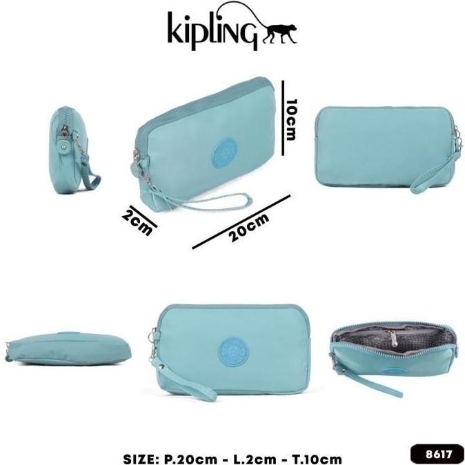 baru Pouch Kipling Dompet HP dan Kartu Banyak Sekat