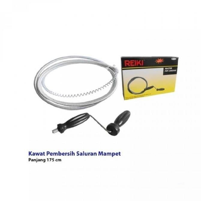 SK - 1 PC ORI Reiki Master Pipe Dredge Kawat Pembersih Saluran Mampet