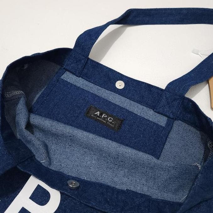 baru Tas APC Tote Bag Denim Unisex