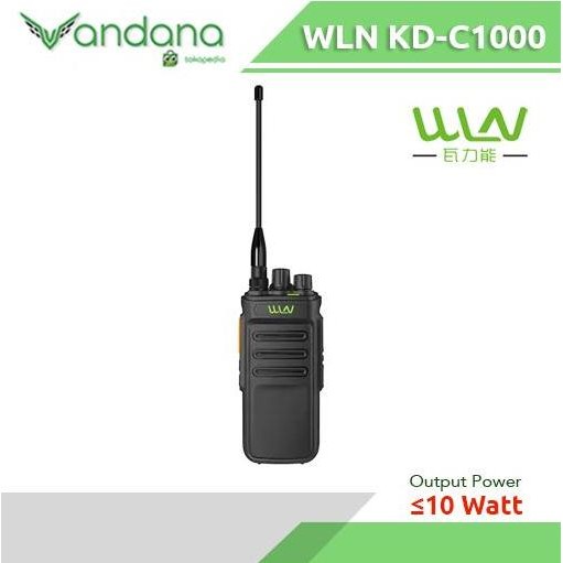 TERLARIS - HT Handy Talkie WLN KD-C1000 KD C1000 UHF 10 Watt