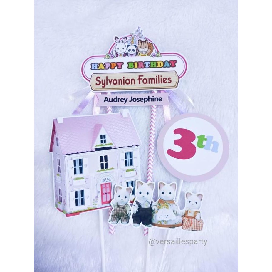 Cake Topper Silvanian Family/ TopperSilvanian Family /Hiasan Silvanian