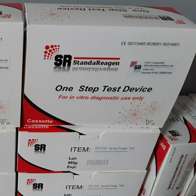 Rapid test HIV Standareagen isi 25 test