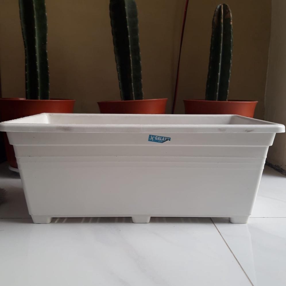 Pot Persegi Panjang Galaxy M / Pot Segi Panjang Besar 47 Cm/ Pot Bunga / Pot Tanaman Kotak Terlaris