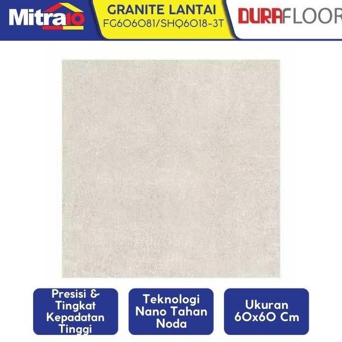 Granit DURAFLOOR FG606081(SHQ6018-3T) MATT 60X60/1.44M2