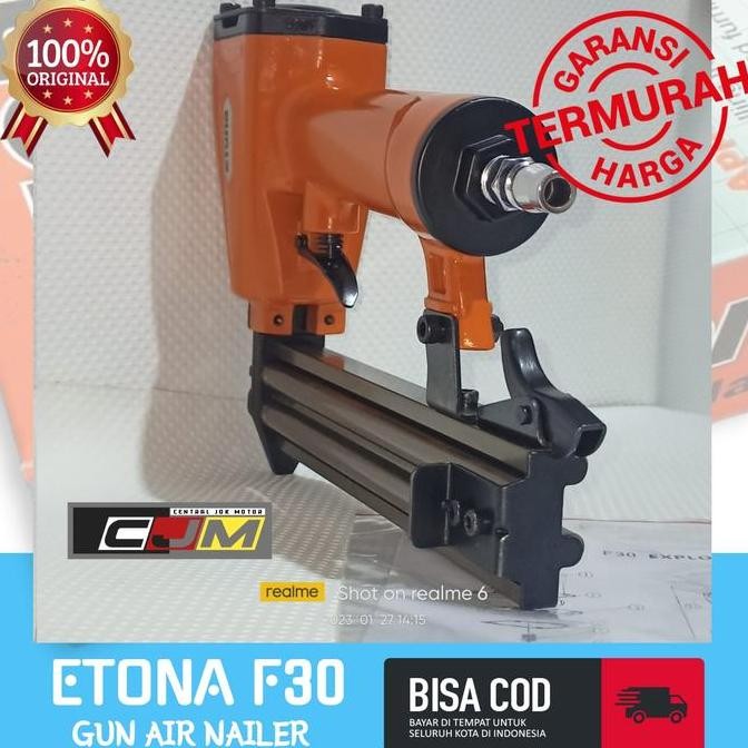 

ETONA F30 GUN AIR NAILER - MESIN TEMBAK ANGIN KOMPRESOR - PAKU LURUS